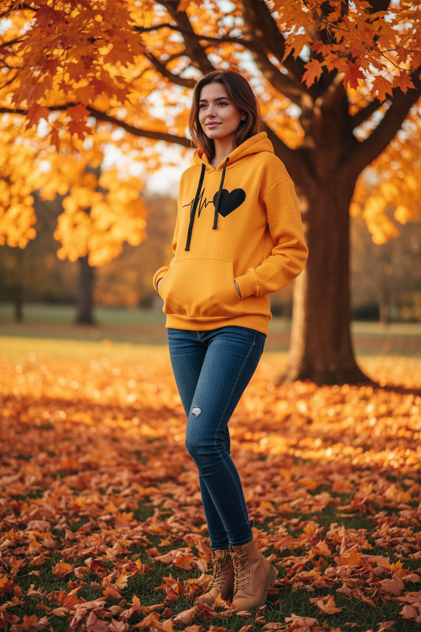 Betty LoveLine Hoodie in Wine Red